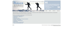 Desktop Screenshot of parker-attorneys.com